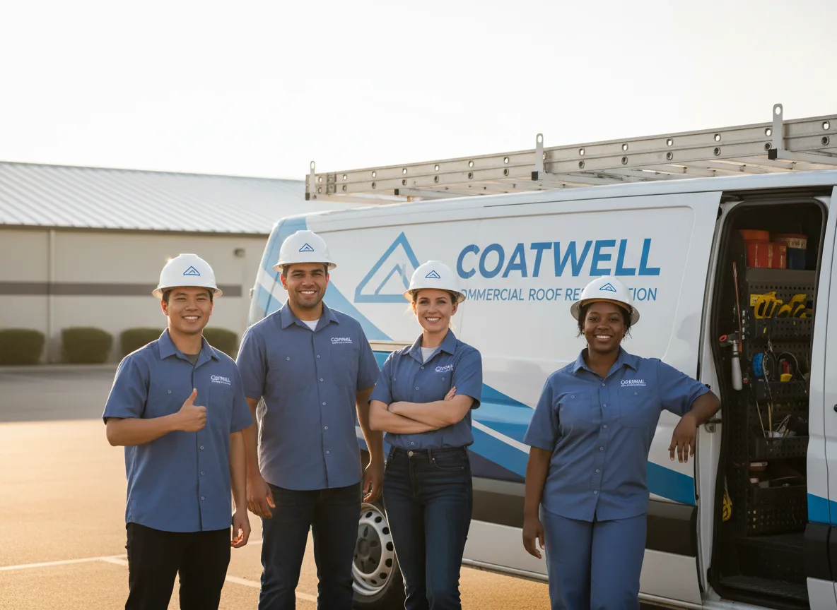 Commercial roof coating company in Rives, TN